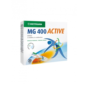 Dietpharm Magnezij 400 Active granule 20 kom