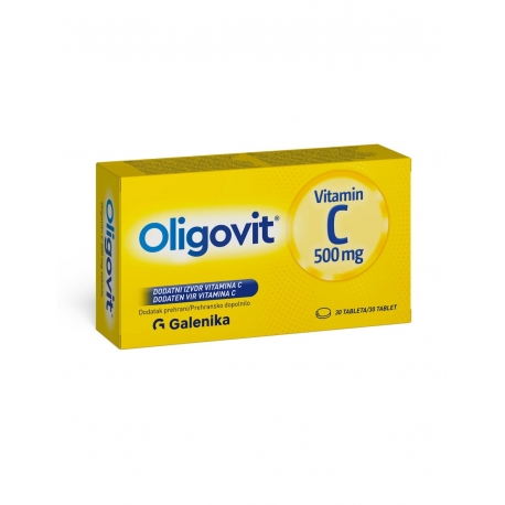 Galenika Oligovit C 500 mg tablete 30 kom