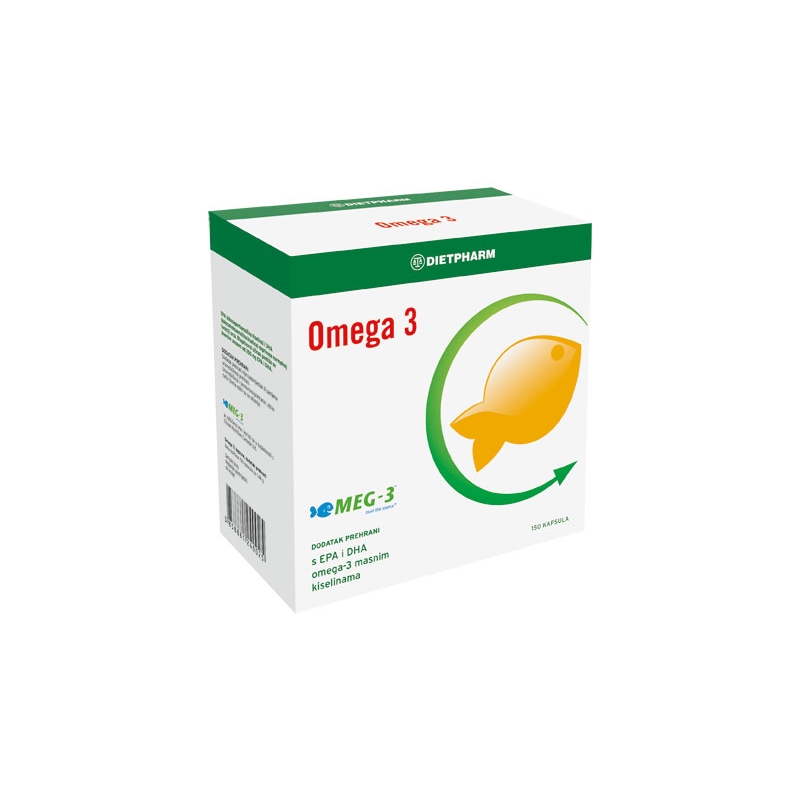 OMEGA 3 KAPSULE 30 KOM DIETPHARM Dobre Ljekarne