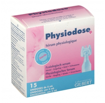 Gilbert Physiodose fiziološka otopina 15 kom