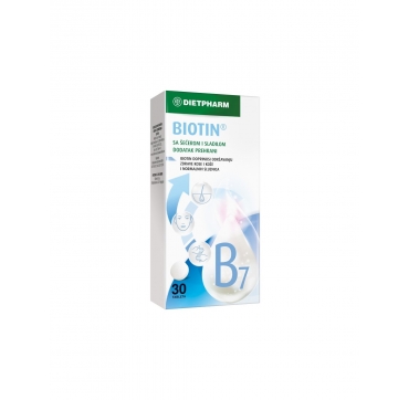 Dietpharm Biotin tablete 30 kom