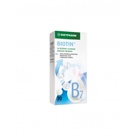 Dietpharm Biotin tablete 30 kom