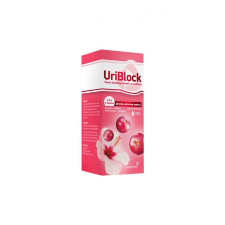 Hamapharm UriBlock tekući dodatak prehrani 200 ml
