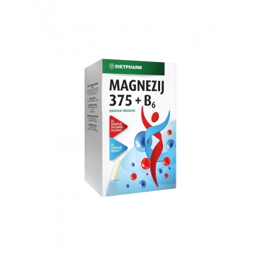 Dietpharm Magnezij 375 + B6 kapsule 50 kom