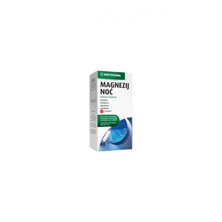 Dietpharm Magnezij Noć kapsule 40 kom