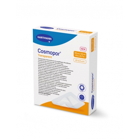 Hartmann Cosmopor Transparent Vodootporni Flasteri 10x12 cm 25 kom