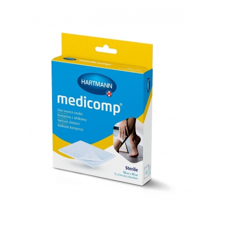 Hartmann Medicomp Sterilne komprese 10x10 cm