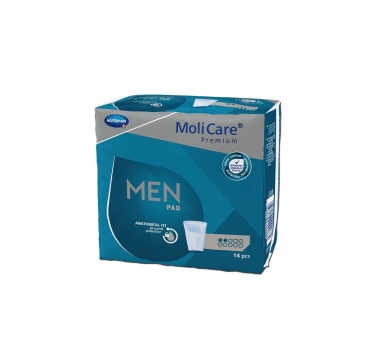 Molicare Premium for Men Pad 2 anatomski ulošci za inkontinenciju 14 kom