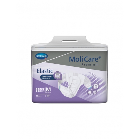 MoliCare Premium Elastic 8 kapi M 26 kom (85 - 120 cm)