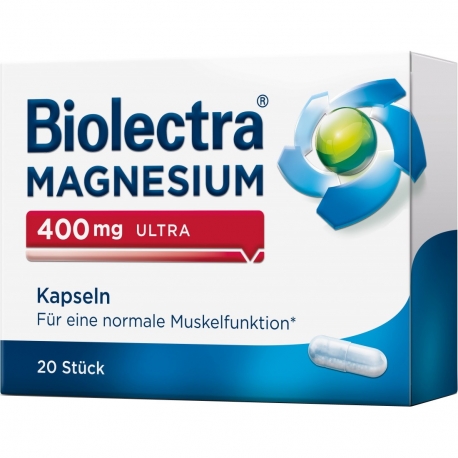 Hermes Biolectra Magnezij 400 Ultra kapsule 40 kom