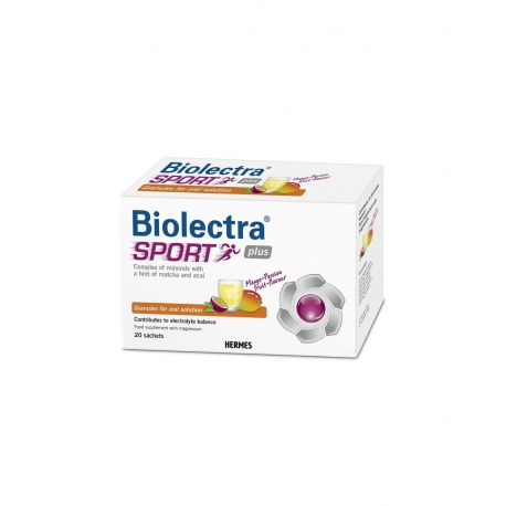 Hermes Biolectra Sport Plus Šumeće granule 20 kom