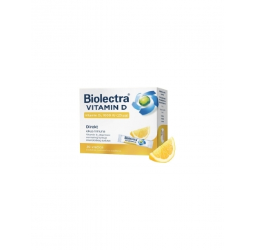  Hermes Biolectra Vitamin D 1000 IU Direkt limun 30 kom