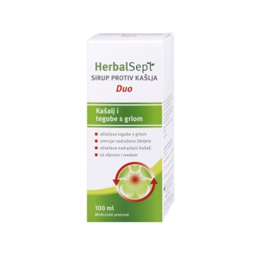 Dr. Theiss HerbalSept DUO Sirup protiv kašlja 100 ml