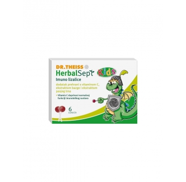 Dr. Theiss HerbalSept Kids Imuno Lizalice 6 kom