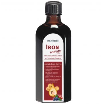 Dr. Theiss Iron Energy tekući dodatak prehrani sa sladilom 250 ml