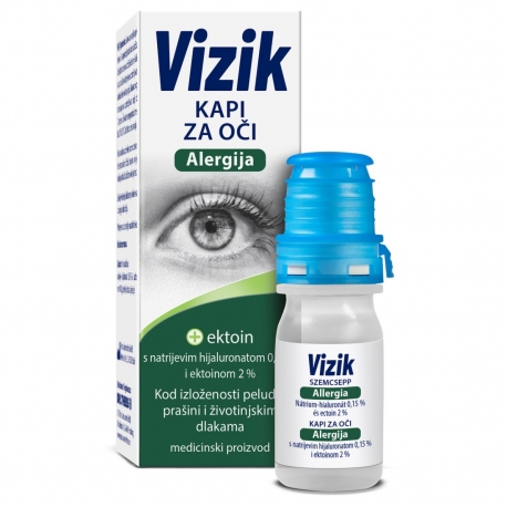Vizik kapi za oči za alergiju 10 ml
