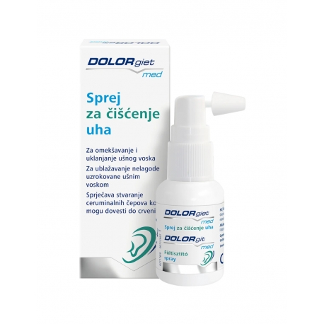 Dolorgiet med Sprej za čišćenje uha 20 ml