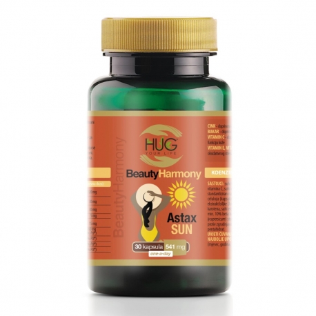 Hug Your Life Beauty Harmony - AstaxSUN kapsule 30 kom sastav