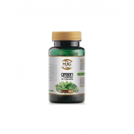 Hug Your Life Zelena kava i L-karnitin kapsule 60 kom