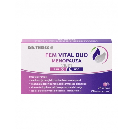 Dr. Theiss Fem Vital Duo Menopauza tablete 28 kom