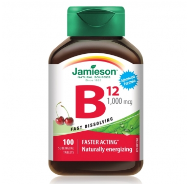 Jamieson Vitamin B12 1000 mcg sublingvalne tablete 100 kom