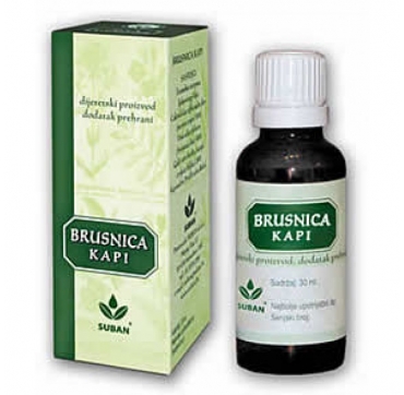 SUBAN KAPI BRUSNICA 30 ML