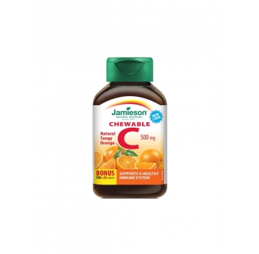 Jamieson Vitamin C 500 mg tablete za žvakanje 120 kom