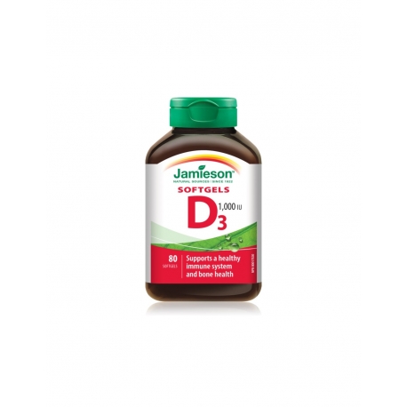 Jamieson Vitamin D 1000 IU kapsule 80 kom