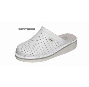 Kopitarna natikače Bio-soft 601 bijele br.37