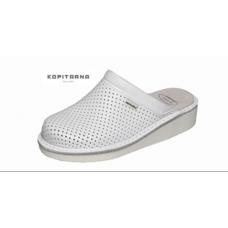 Kopitarna natikače Bio-soft 601 bijele br.37