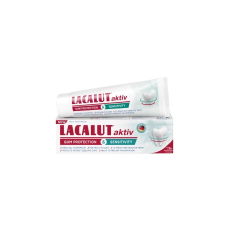  Lacalut Zubna pasta Aktiv Gum Protection and Sensitivity 75 ml