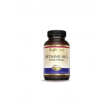 LifeTime Betaine HCL + Pepsin vege kapsule 100 kom