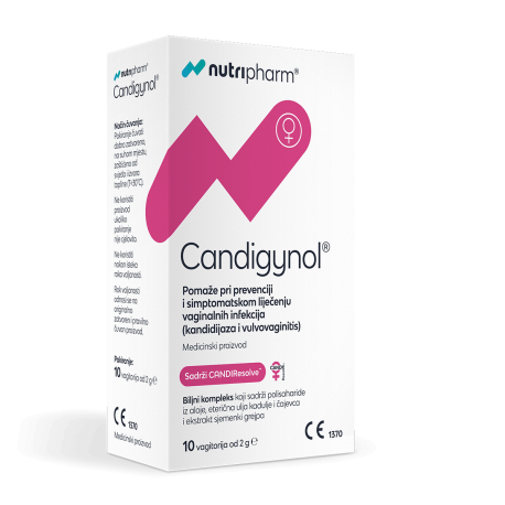 NUTRIPHARM CANDYGYNOL VAGINALETE A 10 KOMADA
