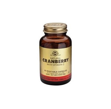 Solgar Brusnica ekstrakt + vitamin C kapsule 60 kom