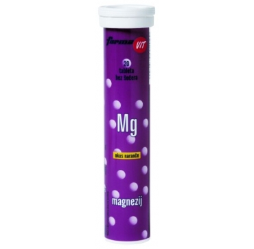 FARMAVIT MAGNEZIJ ŠUMEĆE TABLETE 20 KOMADA