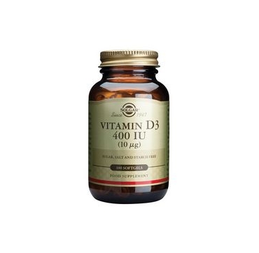 SOLGAR VITAMIN D CAPS A 100