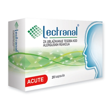 LECTRANAL ACUTE  20 KAPSULA