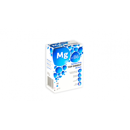 MAGNESIUM 375 MG TOP DIREKT +B6 A 20 VREĆICA