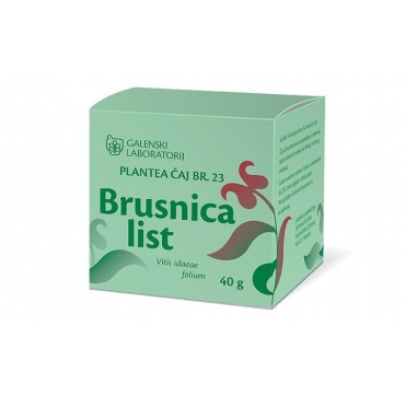 PHGAL ČAJ BRUSNICA LIST 60 GR