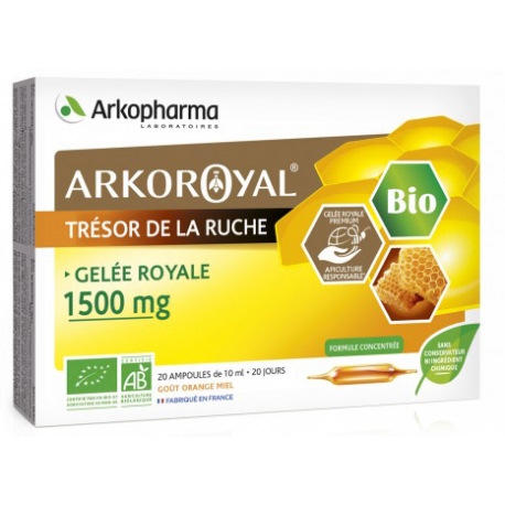 ARKOPHARMA GELE ROYAL BIO AMPULE 20X1500 MG