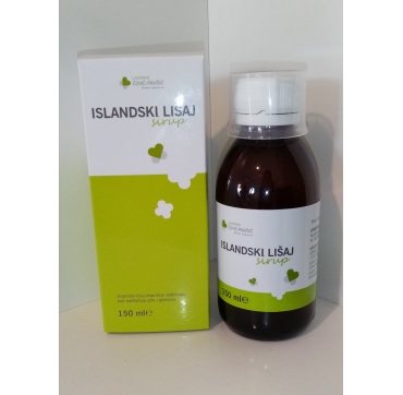 DOBRE LJEKARNE ISLANDSKI LIŠAJ SIRUP 150 ML