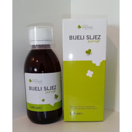 DOBRE LJEKARNE BIJELI SLJEZ SIRUP 150ML