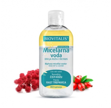 BIOVITALIS DVOFAZNA MICELARNA VODA 100 ML