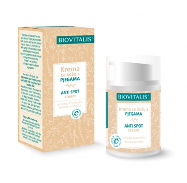 BIOVITALIS KREMA ZA KOŽU S PJEGAMA 40 ML