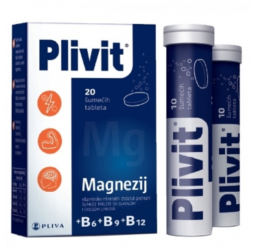 PLIVIT MAGNEZIJ ŠUMEĆE TABLETE