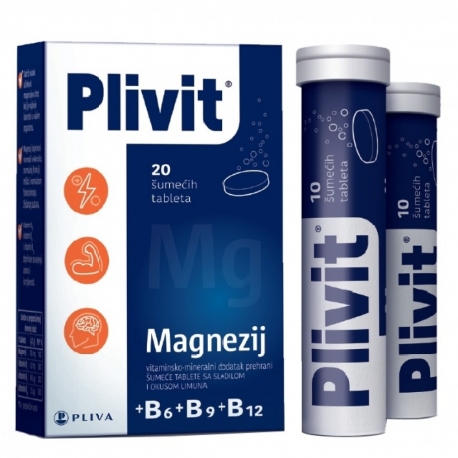 PLIVIT MAGNEZIJ ŠUMEĆE TABLETE