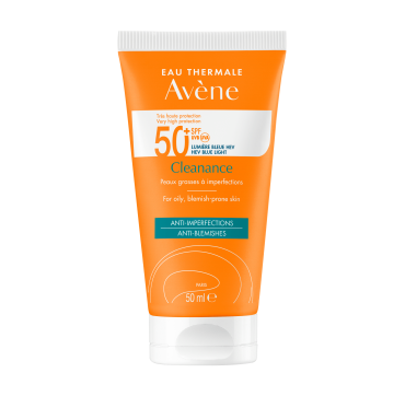 Avene Sun Cleanance  vrlo visoka zaštita od sunca SPF50+ 50 ml