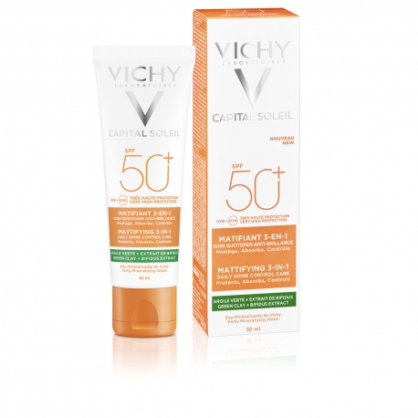 VICHY CAPITAL SOLEIL MATIRAJUĆA 3 U 1 SPF 50+ 50 ML