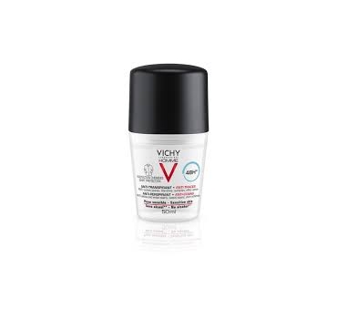 VICHY HOMME DEO ROLL ON ANTI STAIN 48 H