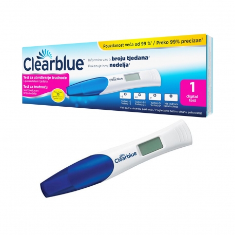 TEST ZA TRUDNOĆU CLEAR BLUE DIGITAL